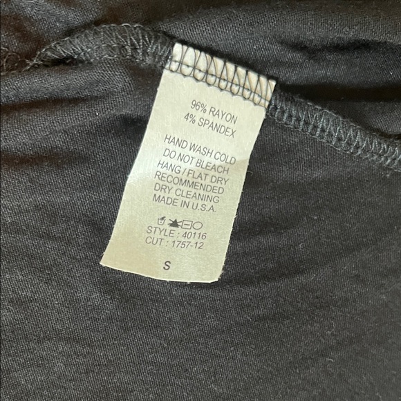 Luxe Black Open Front Cardigan - Picture 4 of 4